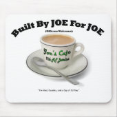 JOE's Cafe Mousepad Muismat (Voorkant)