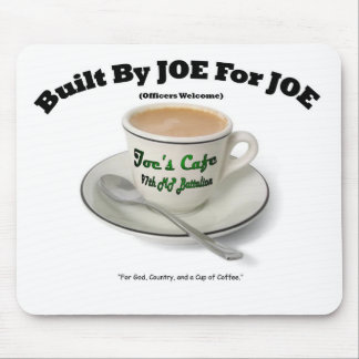 JOE's Cafe Mousepad Muismat
