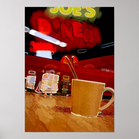 Joe's Diner's Joe Poster (Voorkant)