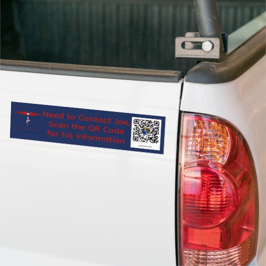 Joe's dot Code Sticker (Op Truck)