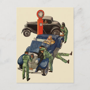 Joe's Full Service Gas Station,  Business Briefkaart