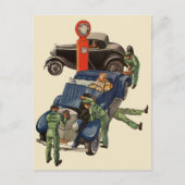 Joe's Full Service Gas Station, Business Briefkaart (Voorkant)