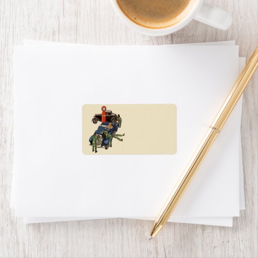 Joe's Full Service Gas Station,  Business Etiket (Insitu)