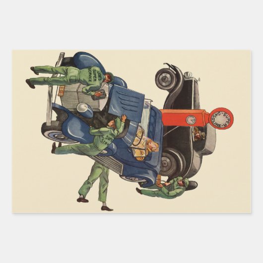 Joe's Full Service Gas Station,  Business Inpakpapier Vel (Voorkant 2)