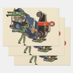 Joe's Full Service Gas Station,  Business Inpakpapier Vel