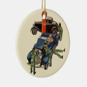 Joe's Full Service Gas Station, Business Keramisch Ornament (Rechts)