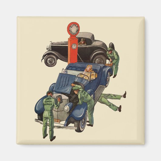 Joe's Full Service Gas Station,  Business Magneet (Voorkant)