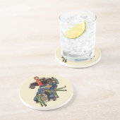 Joe's Full Service Gas Station,  Business Zandsteen Onderzetter (Zijkant)