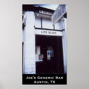 Joe's Generic Bar-poster Poster