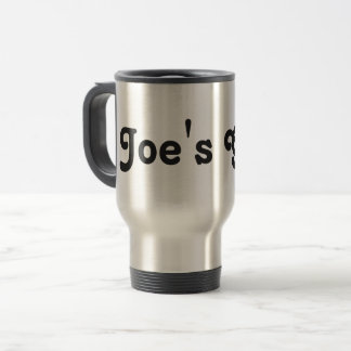 Joe's meisje. reisbeker