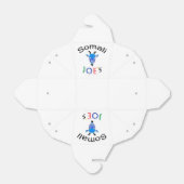 Joe's officiële Billy Blue Goat Take-Out Box Bedankdoosjes (Uitgevouwen)