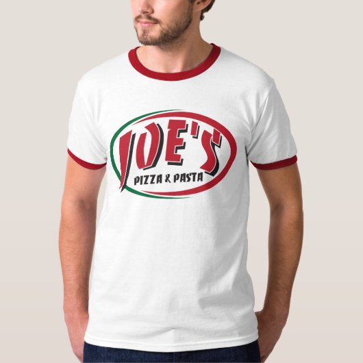 Joe's Pizza & Pasta T-shirt (Voorkant)