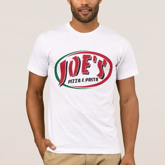 Joe's Pizza & Pasta T-shirt (Voorkant)