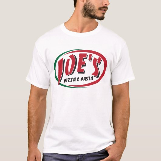 Joe's Pizza & Pasta T-shirt (Voorkant)