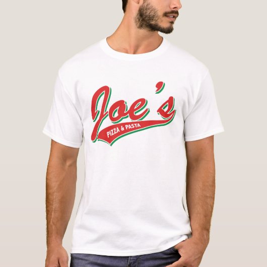 Joe's Pizza & Pasta T-shirt (Voorkant)