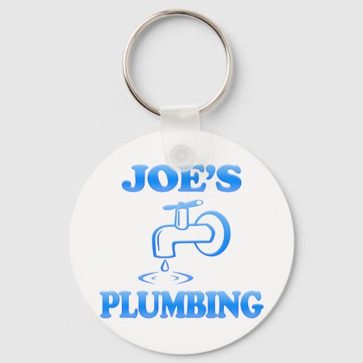 Joe's Plumbing Sleutelhanger (Voorkant)