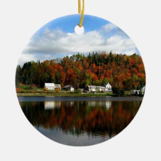 Joe's Pond - Danville, Vermont Keramisch Ornament (Voorkant)