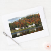 Joe's Pond - Danville, Vermont Rechthoekige Sticker (Envelop)