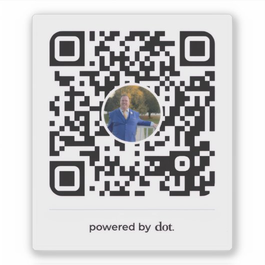 Joe's puntcode sticker (Voorkant)