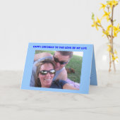 Joe's verjaardag Kaart (Gele Bloem)