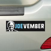 JOEvember Stemming Biden 2024 Bumpersticker (Op auto)