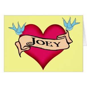 Joey - Aangepast Tattoo T-shirts en cadeautjes