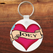 Joey - Aangepast Tattoo T-shirts en cadeautjes Sleutelhanger (Voorkant)