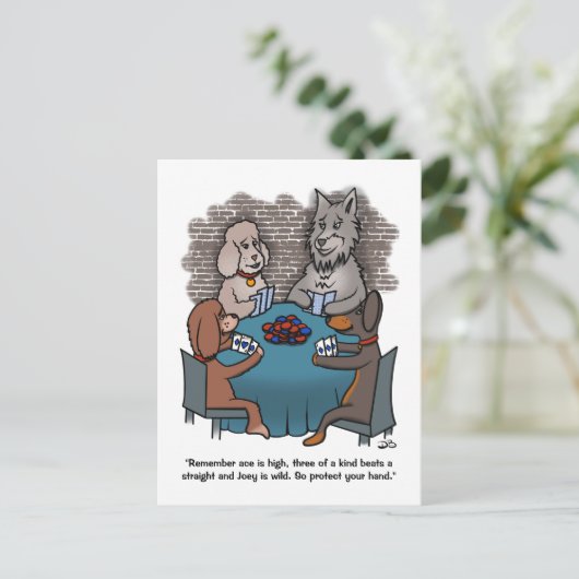 Joey Briefkaart (Staand voorkant)