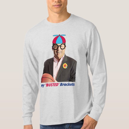 Joey Busted Brackets met lange mouw T-shirt (Voorkant)