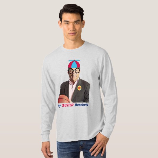 Joey Busted Brackets met lange mouw T-shirt (Voorkant volledig)