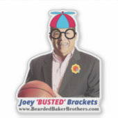 Joey Busted Brackets Sticker (Voorkant)