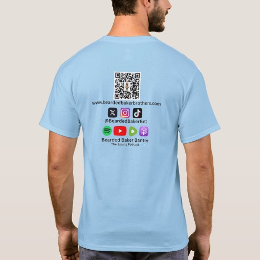 Joey Busted Brackets T-shirt (Achterkant)