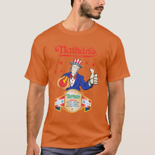 Joey Chestnut Nathans Hot Dog Eetwedstrijd Vier Ju T-shirt