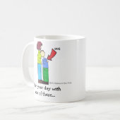 Joey en mama mok (Voorkant links)