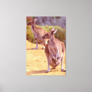 JOEY en MOM 40x60 Canvas Afdruk
