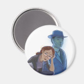 Joey en Rosa koelkast magneet (Voorkant / Achterkant)