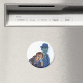 Joey en Rosa koelkast magneet (Insitu (Vaatwasser))