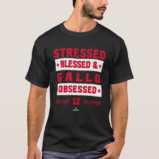 Joey Gallo geobsedeerd New York Baseball Player T-shirt (Voorkant)