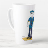 'Joey' - Leef je wijsheid (M) Latte Mok (Linkerhoek)