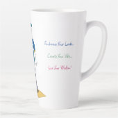 'Joey' - Leef je wijsheid (M) Latte Mok (Rechts)