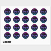 Joey Magnum Kleding Ronde Sticker (Vel)