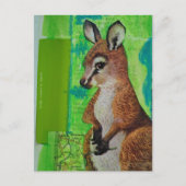 Joey Mixed Media Briefkaart (Voorkant)