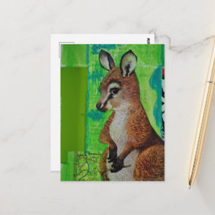 Joey Mixed Media Briefkaart