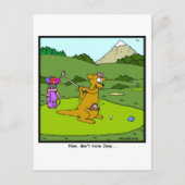 Joey niet verplaatsen briefkaart (Voorkant)