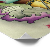 Joey Ortega Zombie King Poster (Hoek)