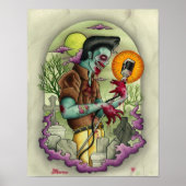 Joey Ortega Zombie King Poster (Voorkant)