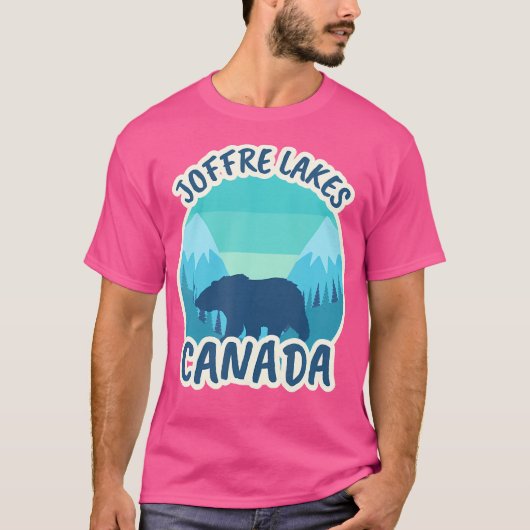 Joffre Lakes Canada Hike Hiking T-shirt (Voorkant)