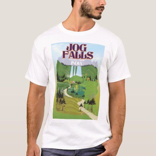 Jog Herfsten, Jog Herfsten, Sagara taluk van Karna T-shirt (Voorkant)