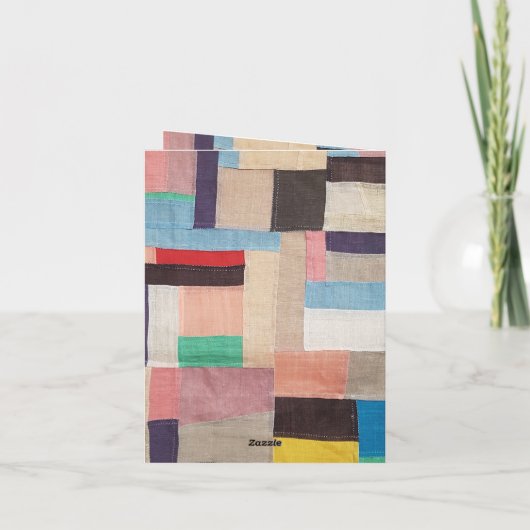 Jogakbo, Handnaaiartikel gemaakt met Mosi (Ramie) (Achterkant)