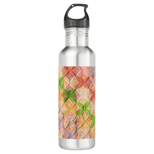 Jogakbo, handnaaiartikel gemaakt met MosiGolf Ball Waterfles (Voorkant)